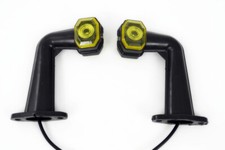 2 x 24V LED Red White Side