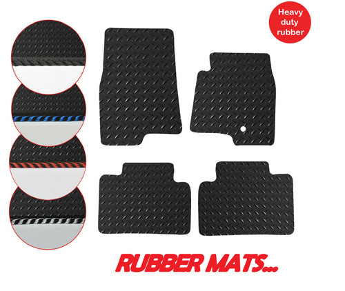 Tailored 3mm rubber - rubber, mats