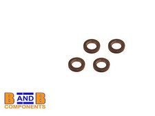 VW ENGINE DIESEL FUEL INJECTOR SEALS GOLF MK3 MK4 CADDY A3 A4 A6 1.9TDI x 4 C256