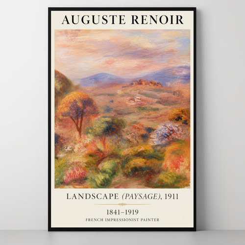 Renoir landscape 1911 french - landscape,