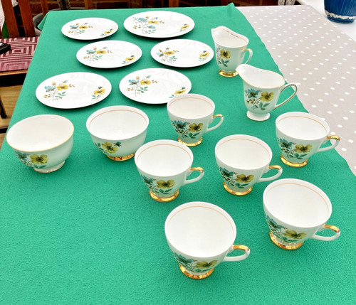 Windsor fine bone china - blue, &