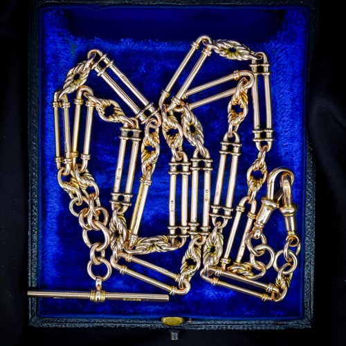 Antique 9ct gold - 26.5",