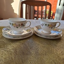 Wedgewood 2X Trio Mirabelle