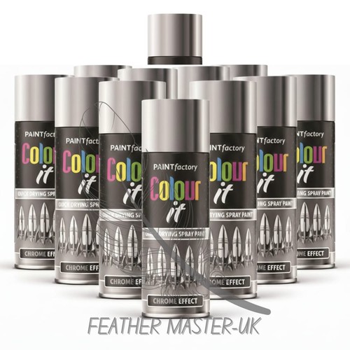 12x 400ml colour chrome - 400ml, it