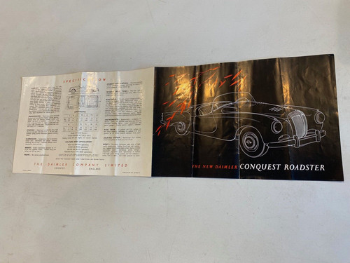 Daimler conquest roadster 1950 - daimler,