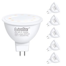 6Pack 6W MR16 LED Light Bulbs
