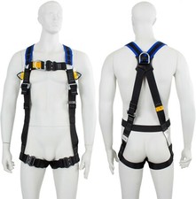 G Force 2 Point Quick Release Adjustable Height Safety Fall Arrest Work Harness