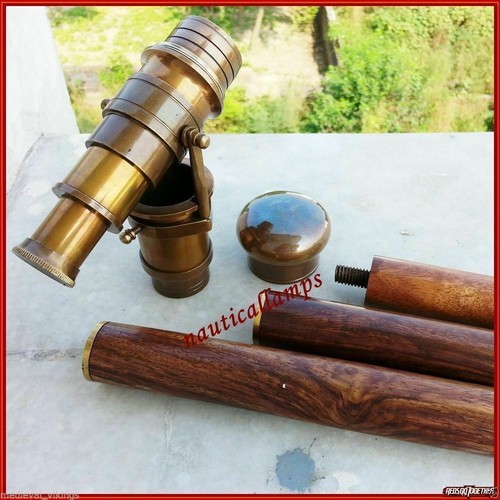 Vintage solid brass handle - vintage,