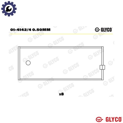 Connecting rod bearing - connecting,