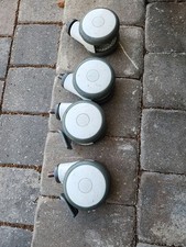 Set Of 4 Colson Threaded Light Duty Caster Locking 4" D x 2" W Lot of 4 