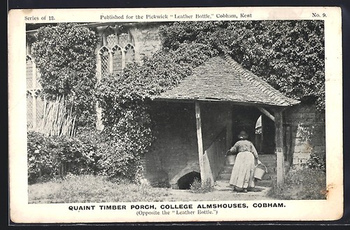 Cobham quaint timber porch - cobham,,