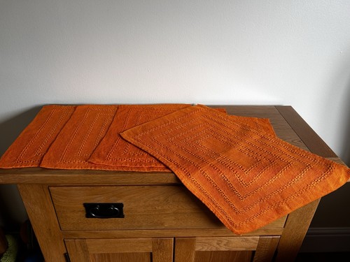 Vintage orange hardanger - vintage,