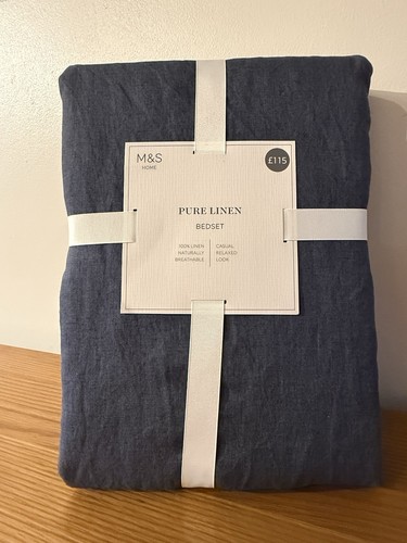 Pure linen super king bed - pure,