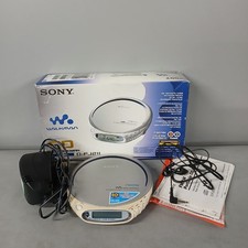 Sony CD Walkman D 0 FJ211 Portable CD Player Boxed w Ear Phones Vintage -CP