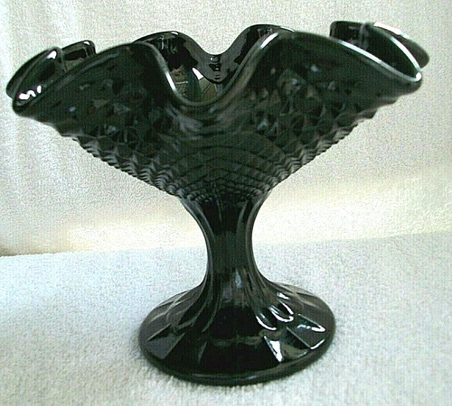 Fenton glass black - glass.,