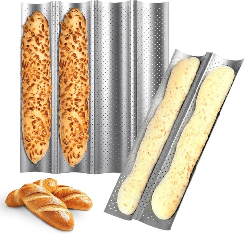 Pcs baguette baking tray - 2,