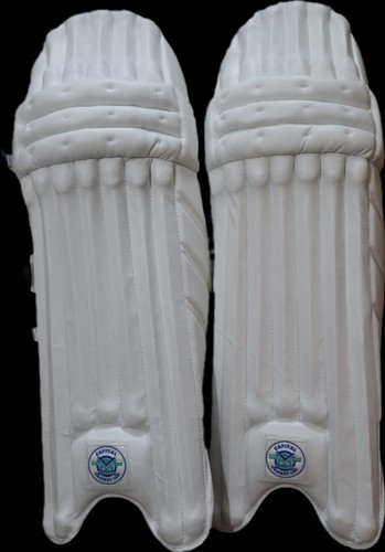 Cricket batting pads white - cricket,