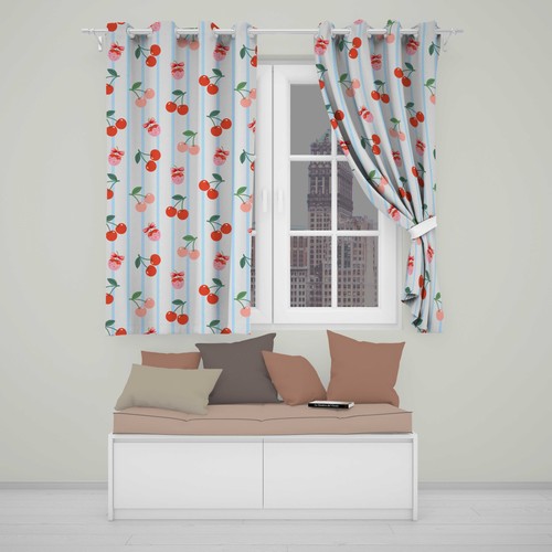 Blackout eyelet curtains - blackout,