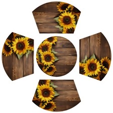 Floral Sunflower Wooden