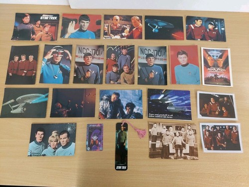 Star trek original postcards - original,