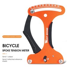 WEST BIKING Bicycle Wheel Checker Spoke Tension Meter Tensionmeter Repair Tool