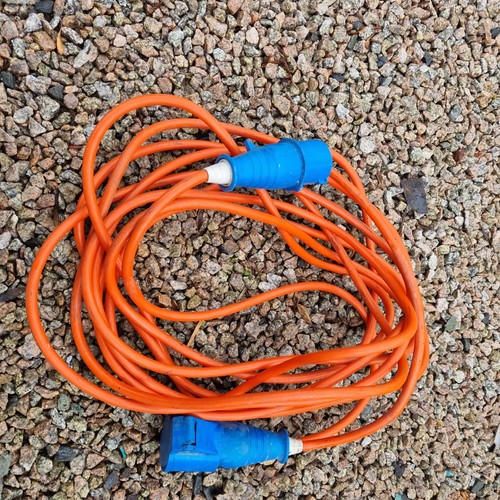 Caravan 10m power - power, mains