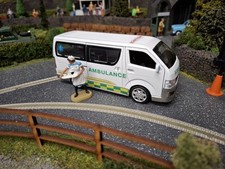 Toyota 1/32 Diecast Ambulance. Scalextric/ Britains Scenery.