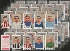 GALLAHER-FULL SET- FOOTBALLERS (RED BACK 2ND SERIES 51-100 50 CARDS) DIXIE DEAN