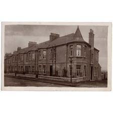 FIFE Georgeston Terrace, Possibly Lochgelly, RP Postcard Unused