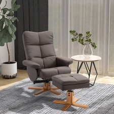 Recliner chair with ottoman - chair,