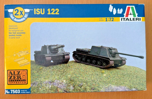 Italeri isu 122 tank - 1/72,