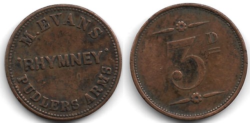 Token rhymney wales great - token,