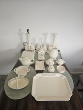 Leeds Pottery & Casa Domani Vintage Creamware Pierced Reticulated Collection