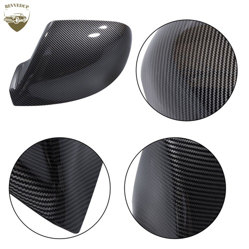 Carbon effect mirror - carbon,