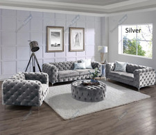 3+2 Monaco Chesterfield Sofa