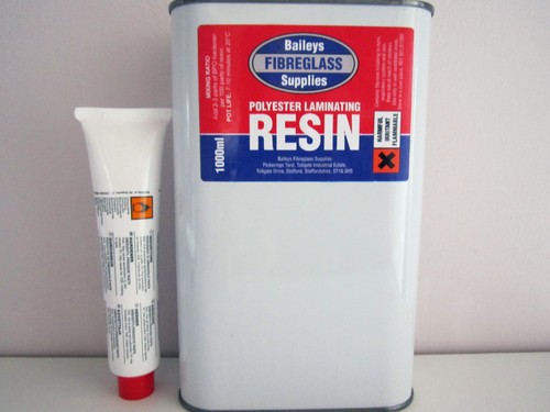 Fibreglass resin polyester 0 - fibreglass, 1.0