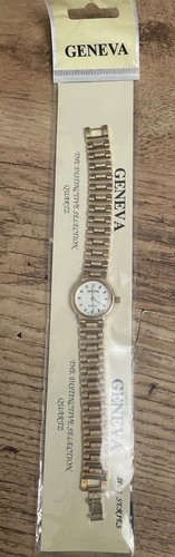 Women gold geneva quartz - geneva,