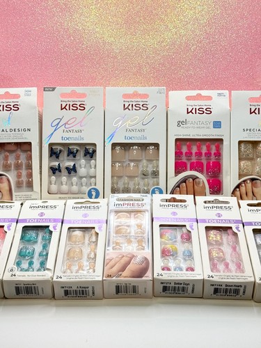 Kiss impress press toenail - impress, press-on