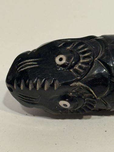 Antique water buffalo bone - water,