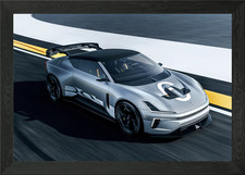 Silver Polestar O2 Concept Car