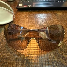 Vivienne Westwood Oversized Vintage Wraparound  "Kiss Me" Sunglasses. VGC