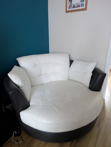 Dfs italian leather - two, tone