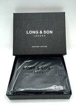 Long & Son Men's Black Leather