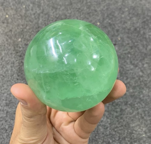 Fluorite green ball - green,