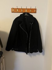 Topshop Black Borg Teddy