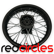 Black rear sdg pit bike - black, 12"