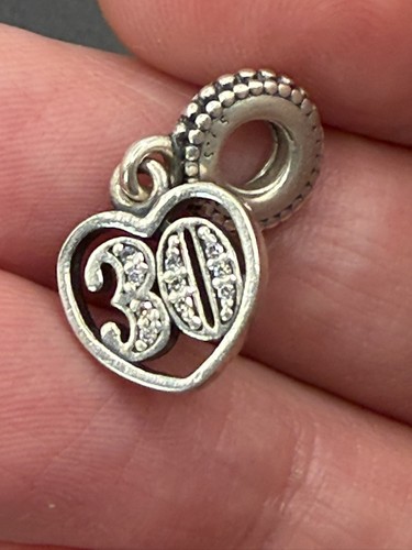 Pandora silver 30th - silver,