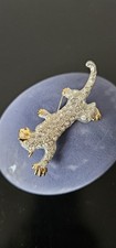 Vintage 1980s Panther Crystal