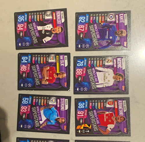 Topps match attax ucl - match, 2019/20