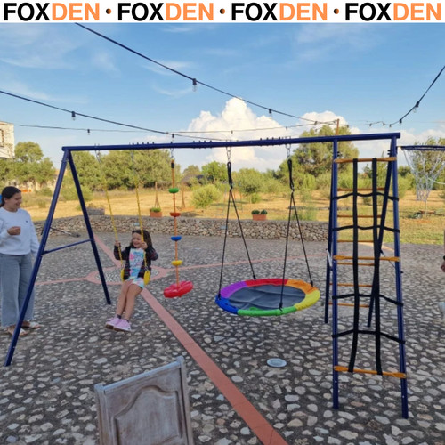 Kids swing set w 3 - 6,